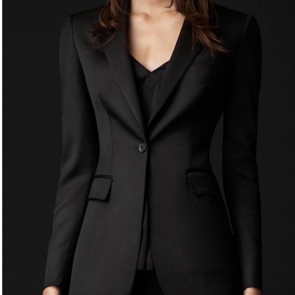 burberry suit womens